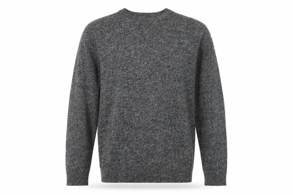 Topman Mens Grey  Knit Pullover Jumper Size S