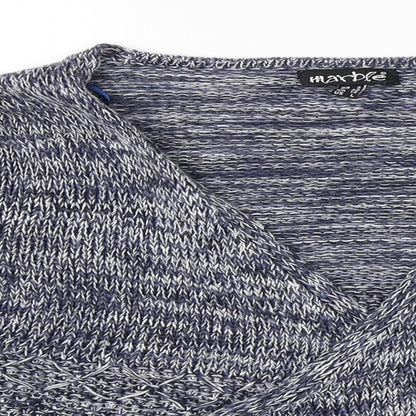 marble Womens Blue   Cardigan Jumper Size L