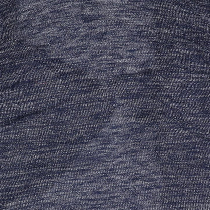 Brand and care label for Atmosphere women’s blue cardigan jumper, size L