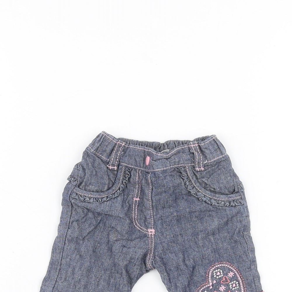 TU Baby Blue    Jeans Size 0-3 Months