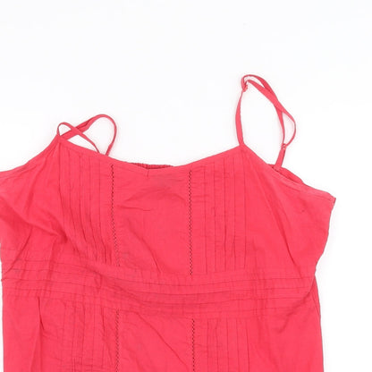 Dorothy Perkins Womens Red   Basic T-Shirt Size 16
