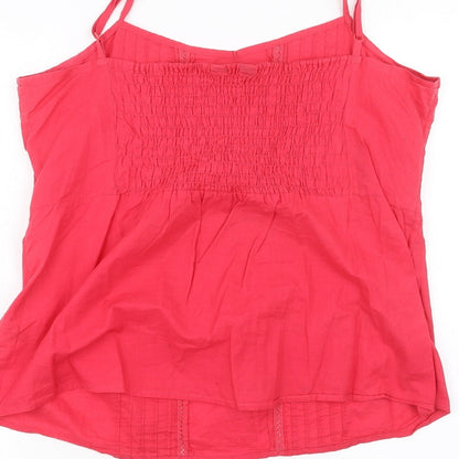 Dorothy Perkins Womens Red   Basic T-Shirt Size 16