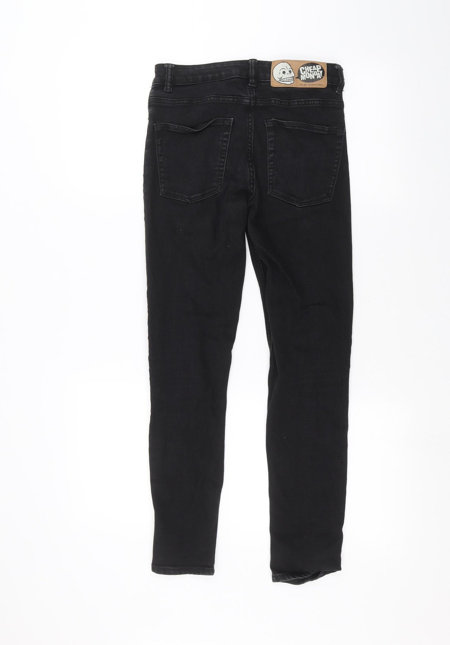 Preworn Womens Black   Skinny Jeans Size 27 in L30 in