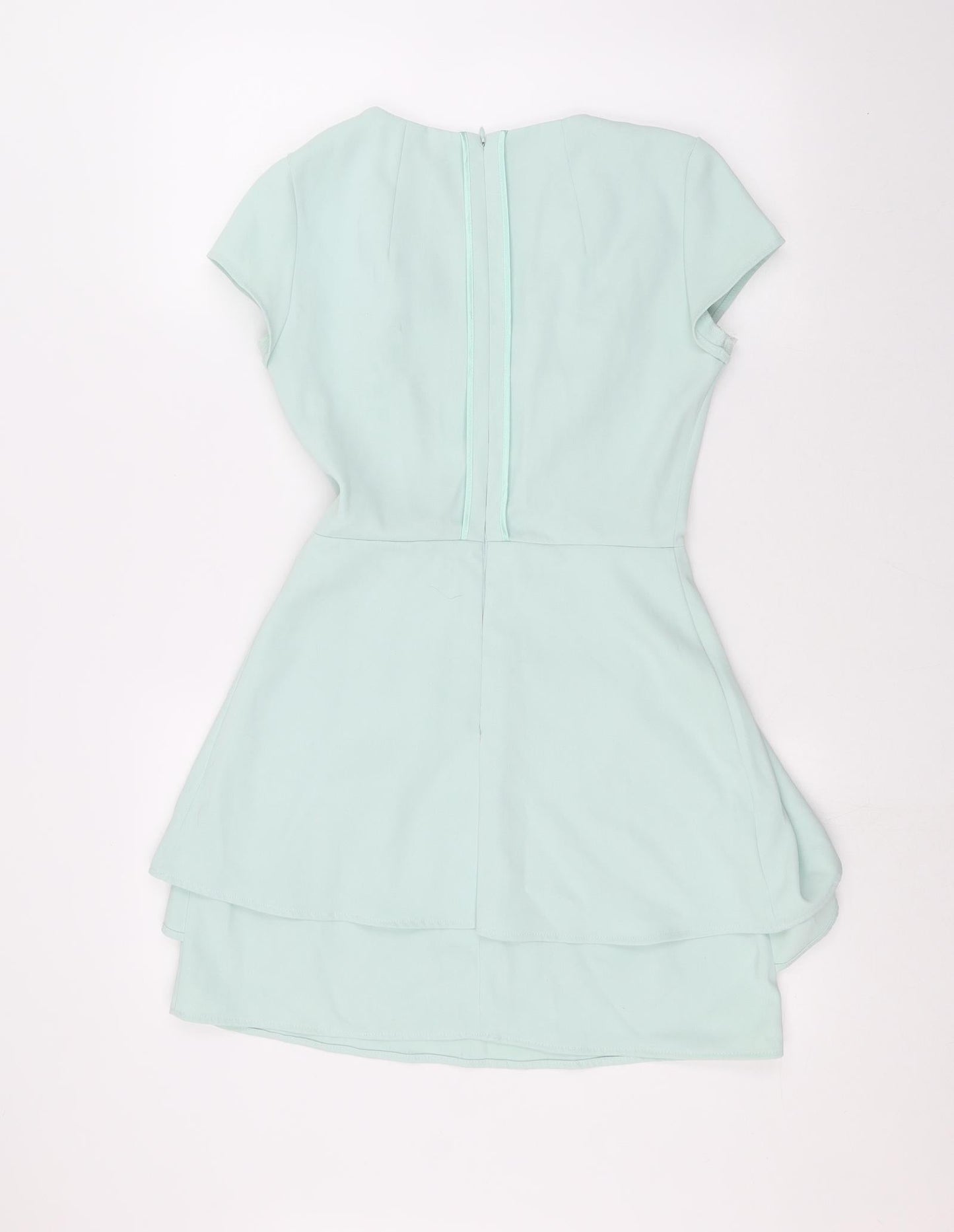 Topshop Womens Blue   Basic Blouse Size 8