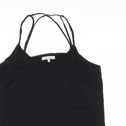 Peacocks Womens Black   Camisole T-Shirt Size 14