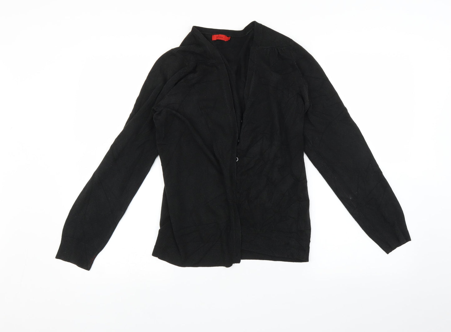 Tissani Womens Black   Cardigan Jumper Size M