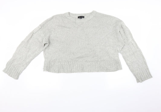 Newlook Womens Grey   Pullover Jumper Size M