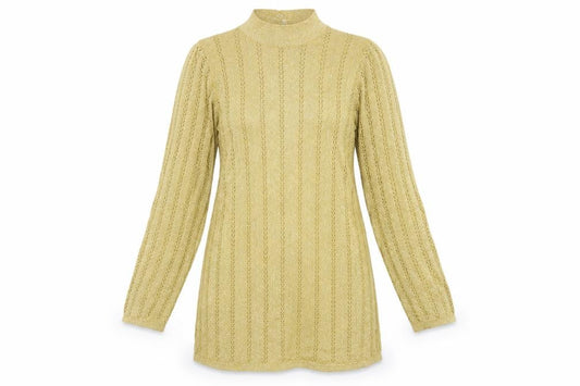 Marks and Spencer Womens Gold   A-Line  Size 12