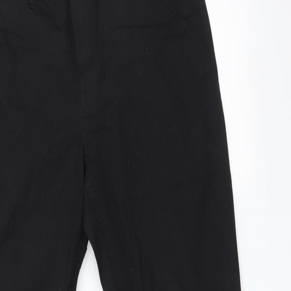 H&M Womens Black   Tapered Jeans Size 8 L28 in