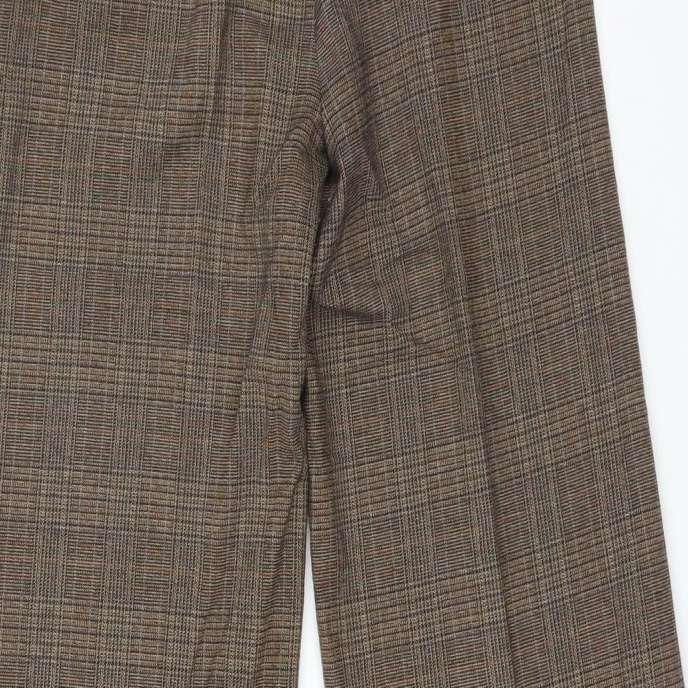 Kapalua Womens Multicoloured Check  Trousers  Size 10 L29 in
