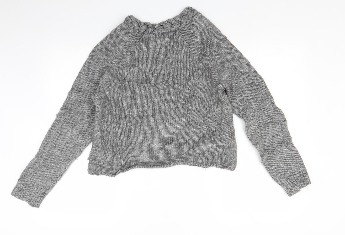 native Youth Womens Grey   Pullover Jumper Size M