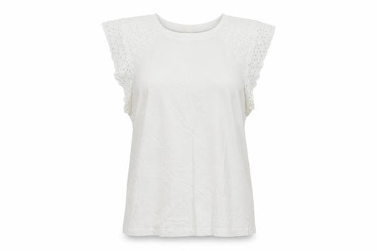 H&M Womens White Argyle/Diamond  Basic Blouse Size M