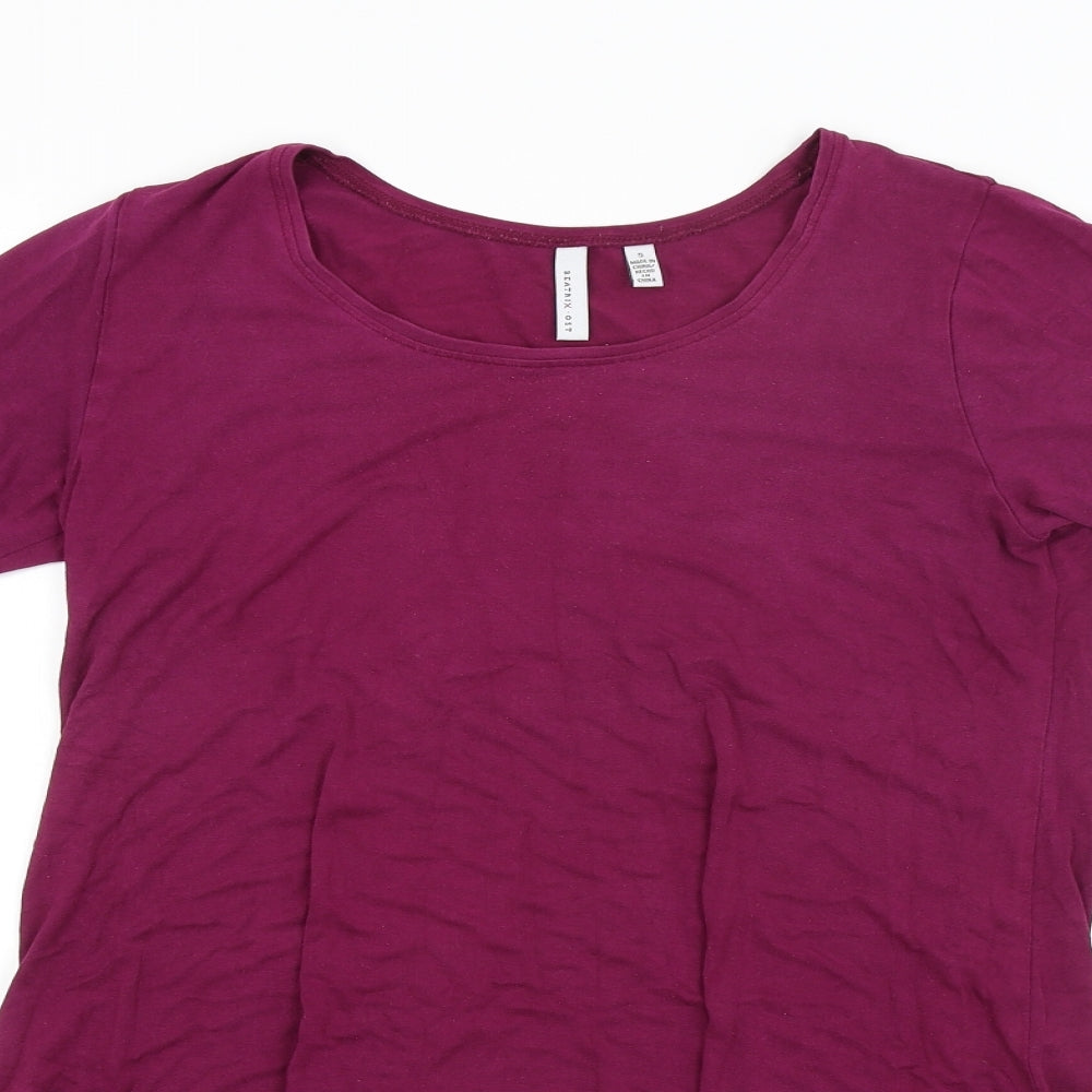 Preworn Womens Purple   Basic Blouse Size S