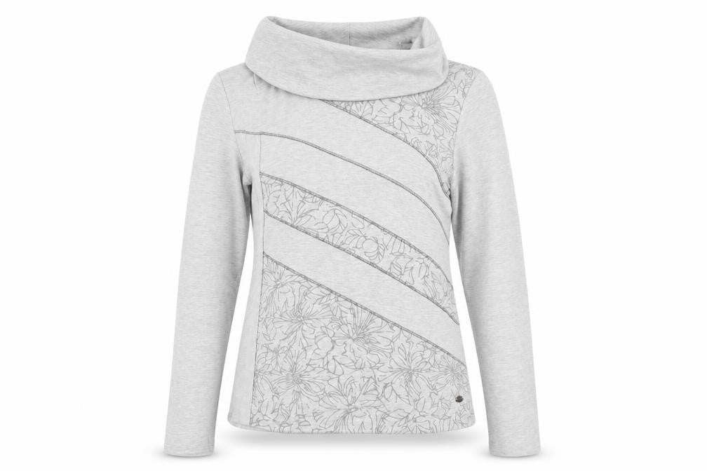 TIGI Womens Grey   Pullover Sweatshirt Size 10