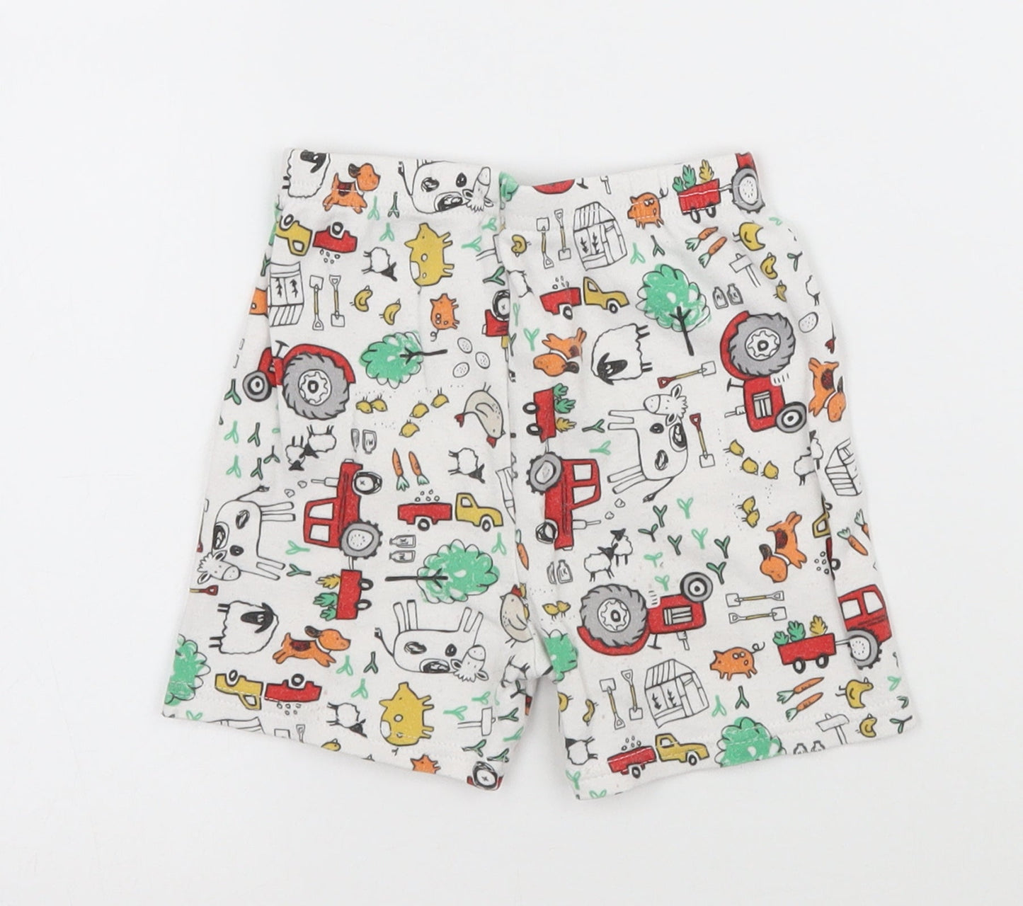 George Baby Multicoloured   Jogger Leggings Size 9-12 Months  - Farm Animals