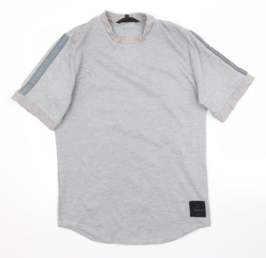 Hermano Mens Grey    T-Shirt Size L