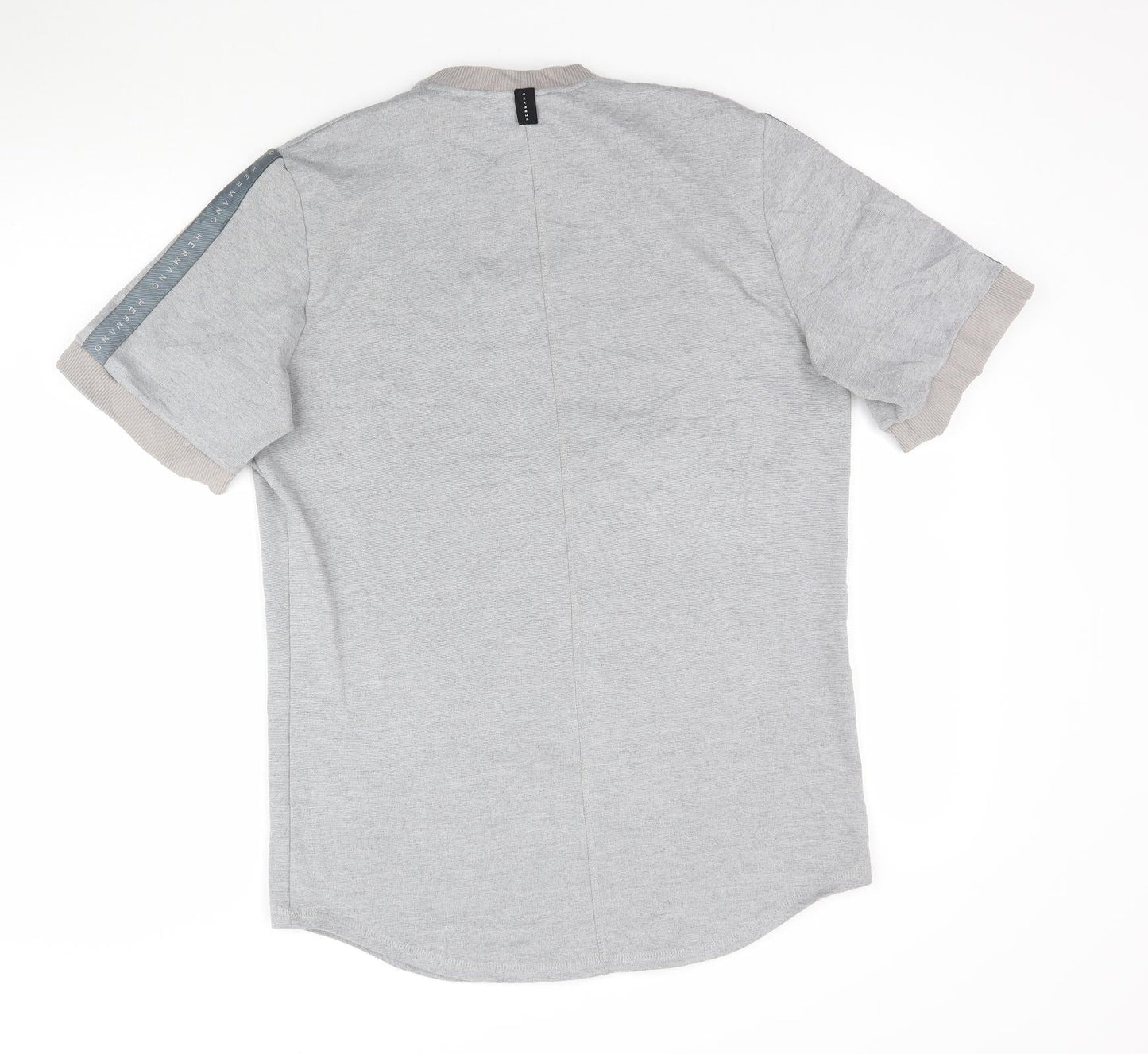 Hermano Mens Grey    T-Shirt Size L