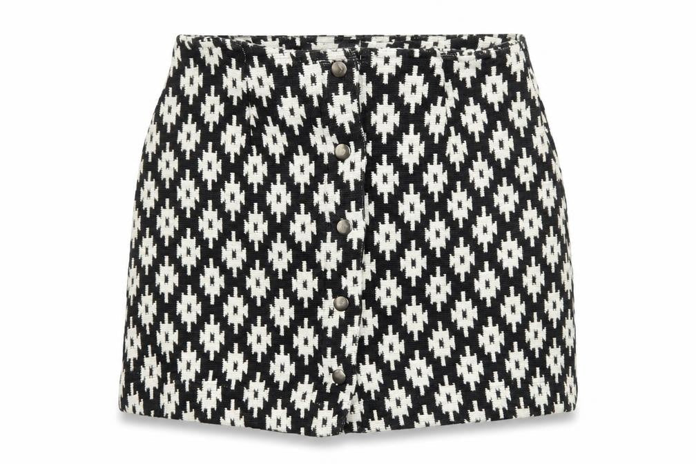ASOS Womens Multicoloured Geometric  Mini Skirt Size 10