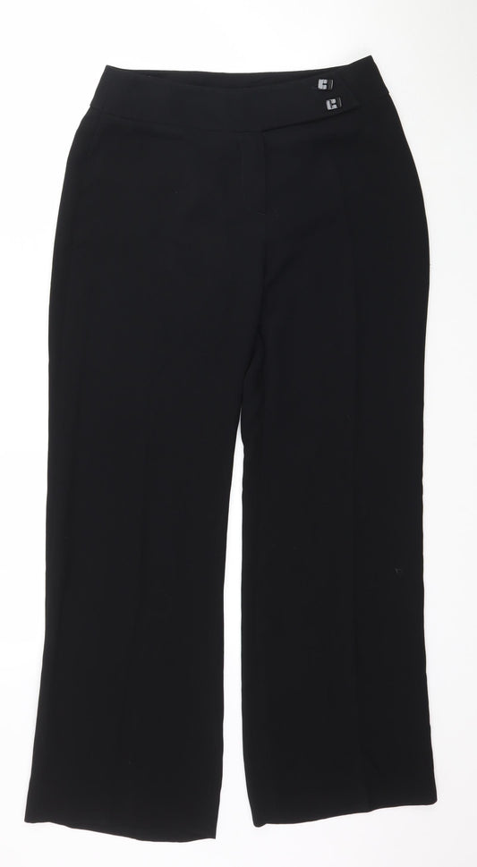 Principles Womens Black   Trousers  Size 10 L29 in - Work Office