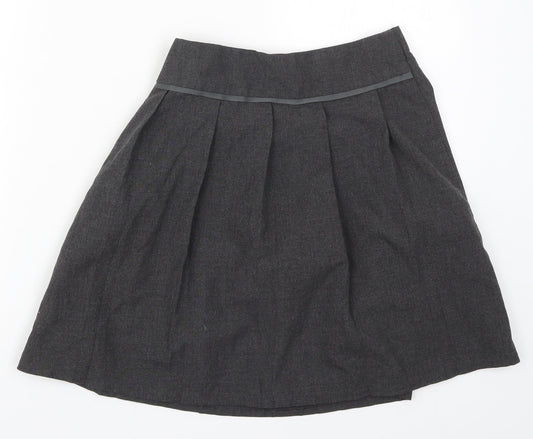 TU Girls Grey   Skater Skirt Size 11 Years