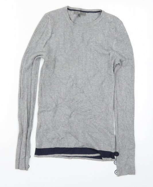 NEXT Womens Grey  Knit Pullover Jumper Size 12