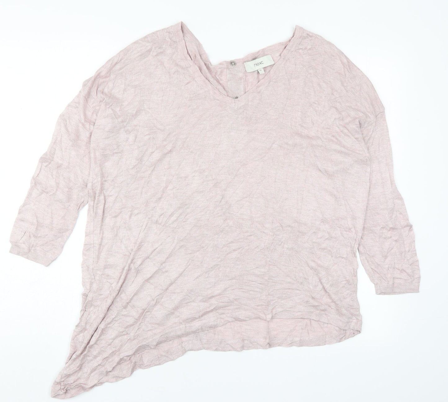 NEXT Womens Pink   Basic T-Shirt Size 14