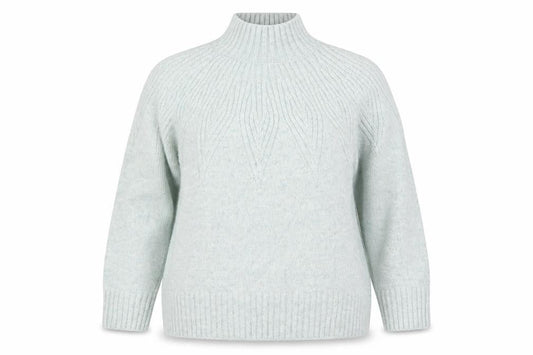 M&Co Womens Green  Knit Pullover Jumper Size M