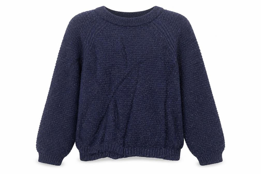 Gap Girls Blue  Knit Pullover Jumper Size 10-11 Years