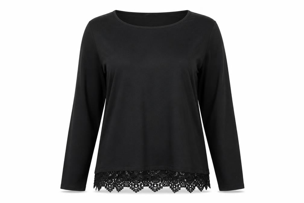 Zanzea Womens Black   Basic T-Shirt Size L