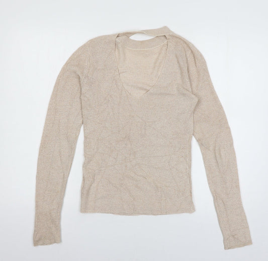 NEXT Womens Pink  Knit Pullover Jumper Size 6