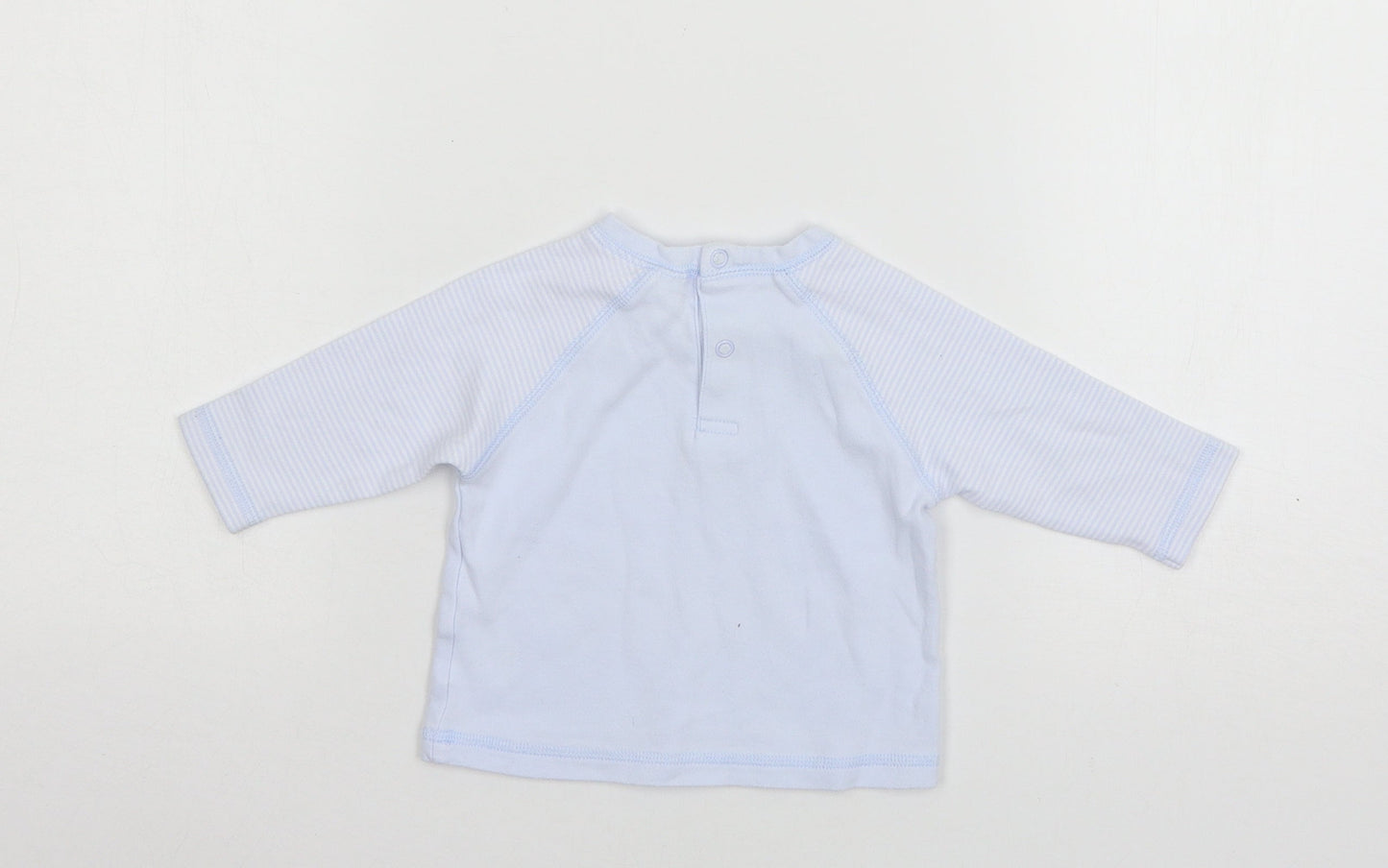 NEXT Baby Blue  Jersey Basic T-Shirt Size 3-6 Months
