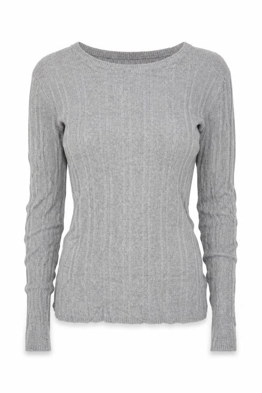 Primark Womens Grey  Knit Pullover Jumper Size 10