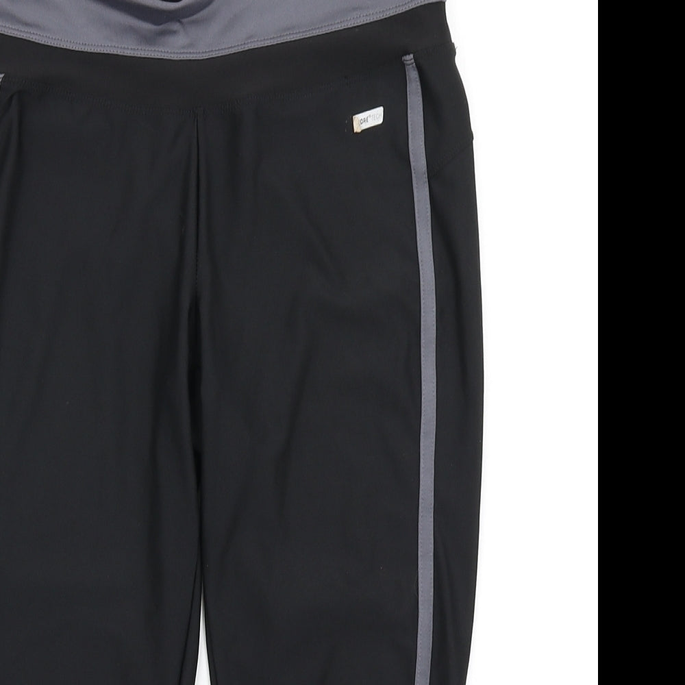 Athletic Works Womens Black   Compression Shorts Size S
