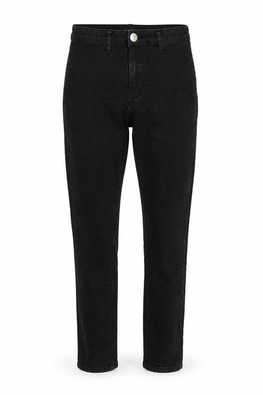 PRETTYLITTLETHING Womens Black  Denim Skinny Jeans Size 8 L28 in