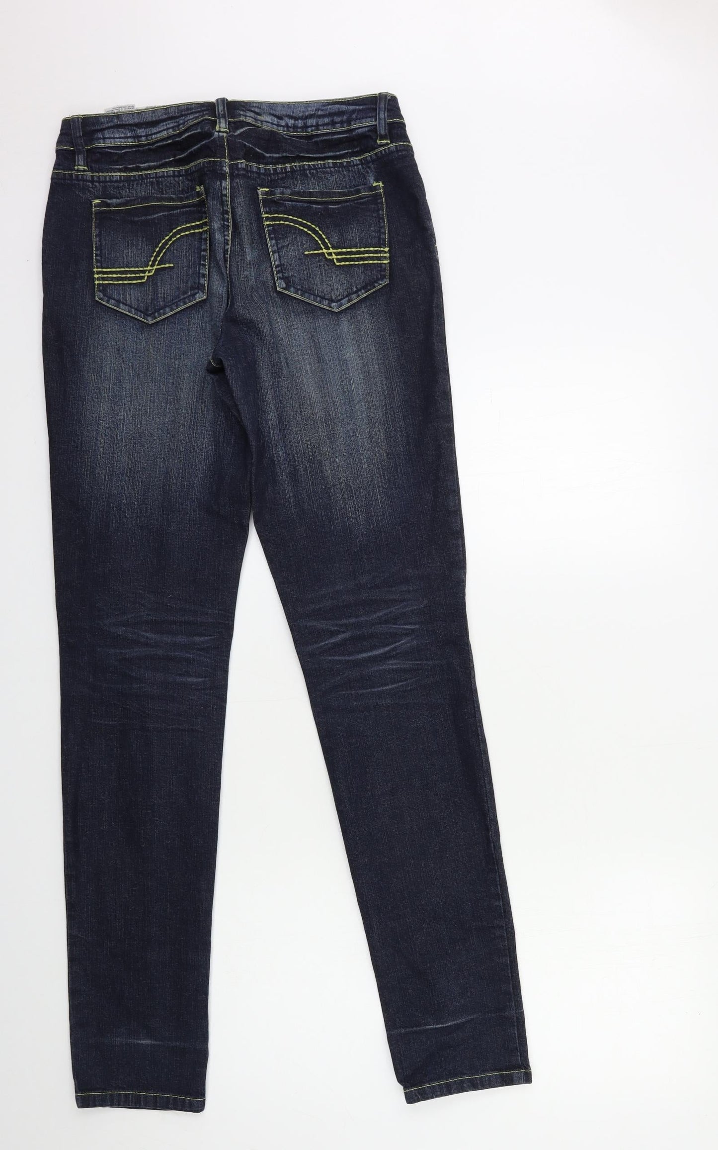 BPC  Womens Blue  Denim Skinny Jeans Size 10 L33.5 in