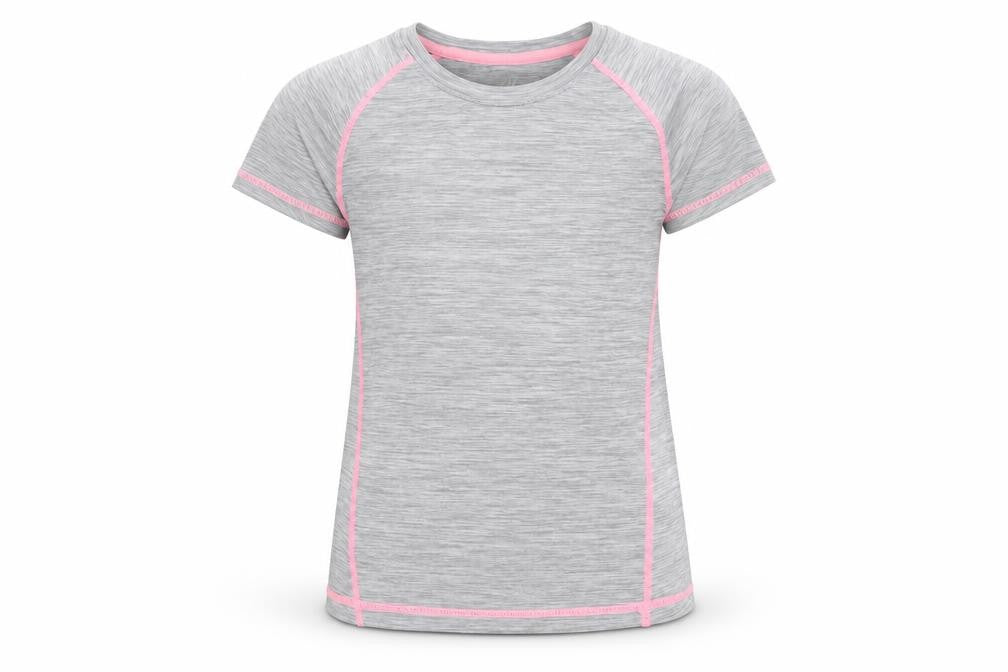H&M Girls Grey   Basic T-Shirt Size 7-8 Years