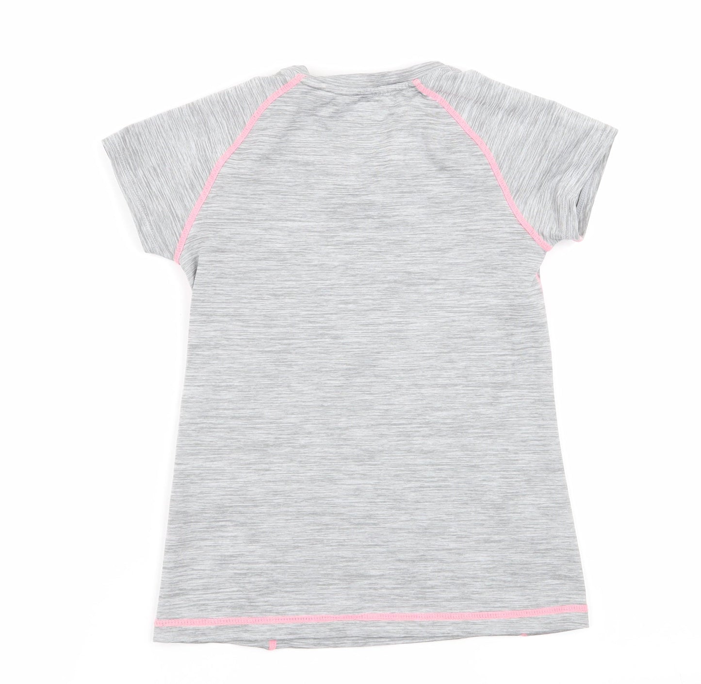 H&M Girls Grey   Basic T-Shirt Size 7-8 Years
