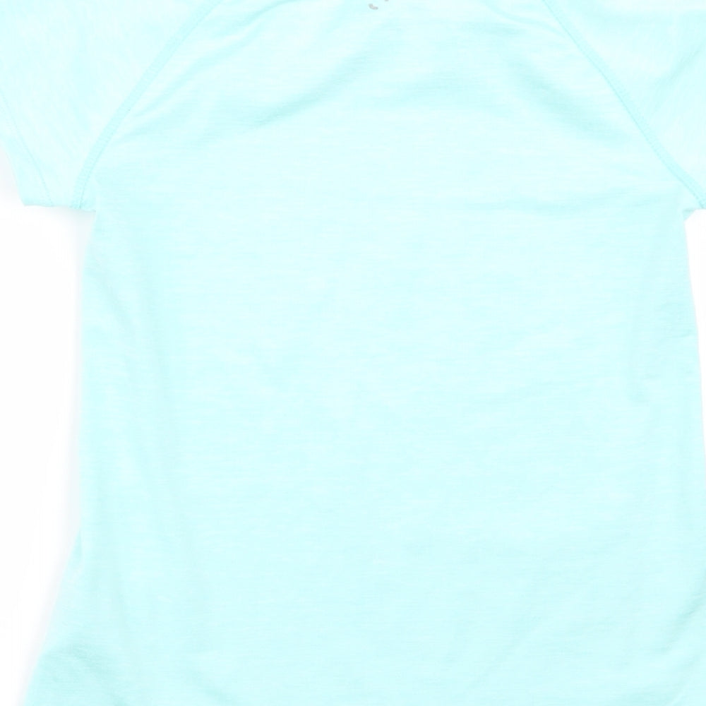 H&M Girls Green   Basic T-Shirt Size 7-8 Years