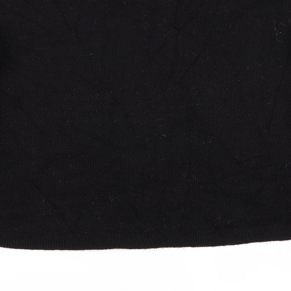 In the Style Womens Black   Pullover Jumper Size 14