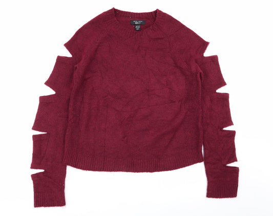 New Look Girls Red   Pullover Jumper Size 14-15 Years