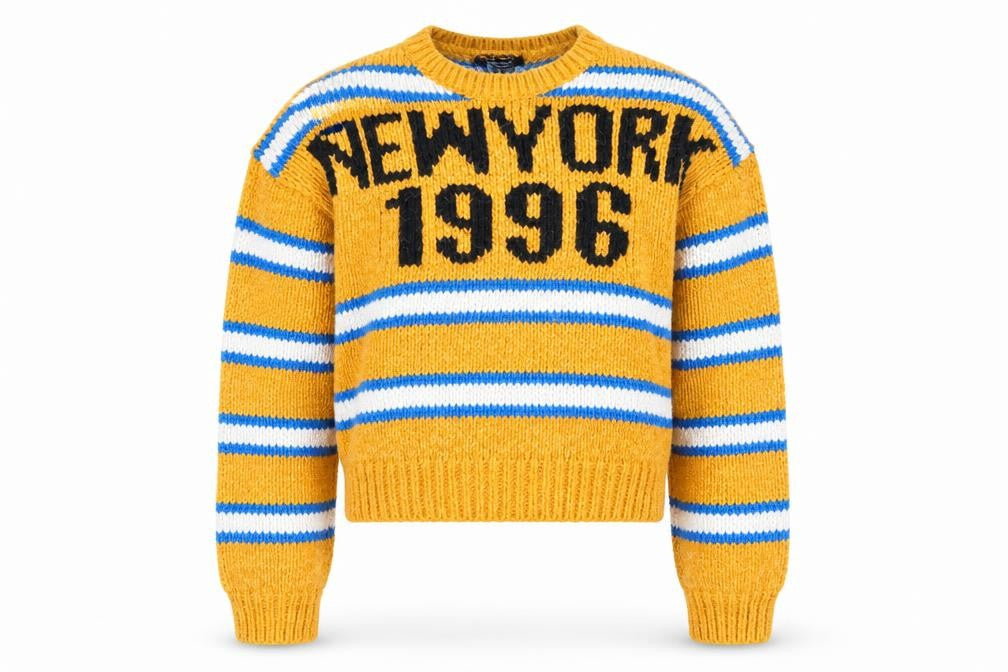 New Look Girls Multicoloured Striped  Pullover Jumper Size 12-13 Years