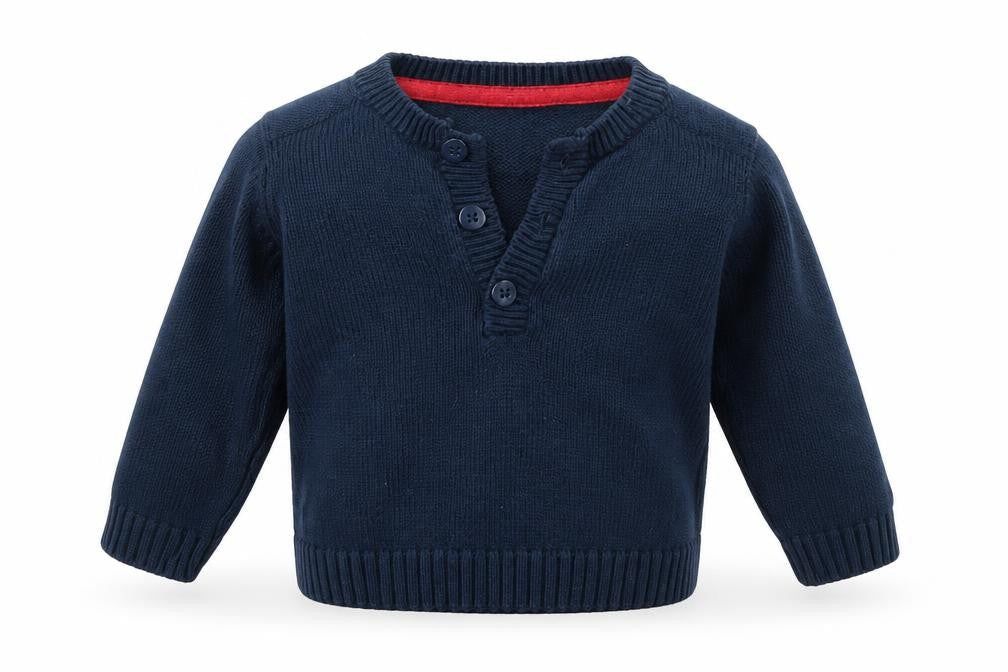M Boys Blue   Pullover Jumper Size 3-6 Months