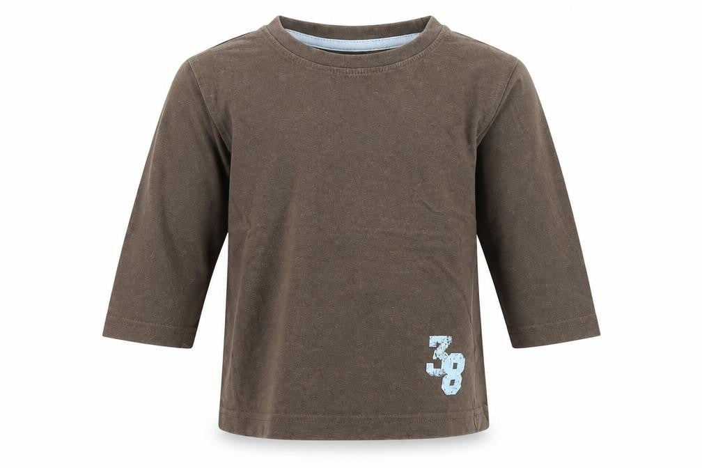 Next Boys Brown   Basic T-Shirt Size 12-18 Months