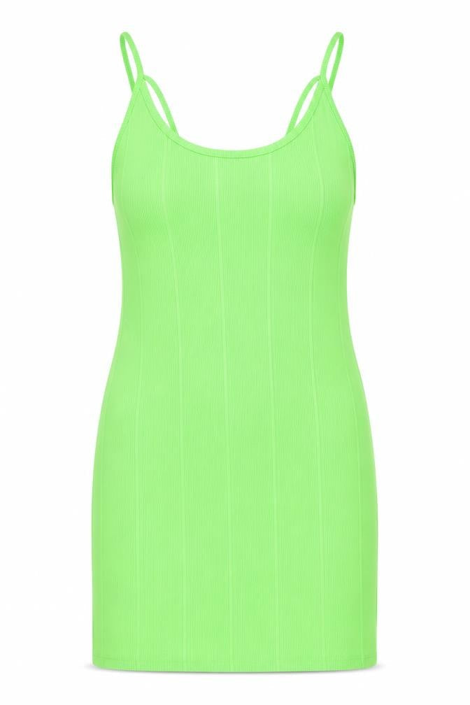 PRETTY LITLE THING  Womens Green   Fit & Flare  Size 8