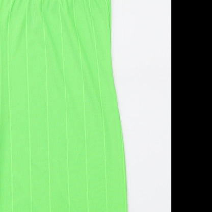 PRETTYLITTLETHING PRETTY LITLE THING  Womens Green   Fit & Flare  Size 8