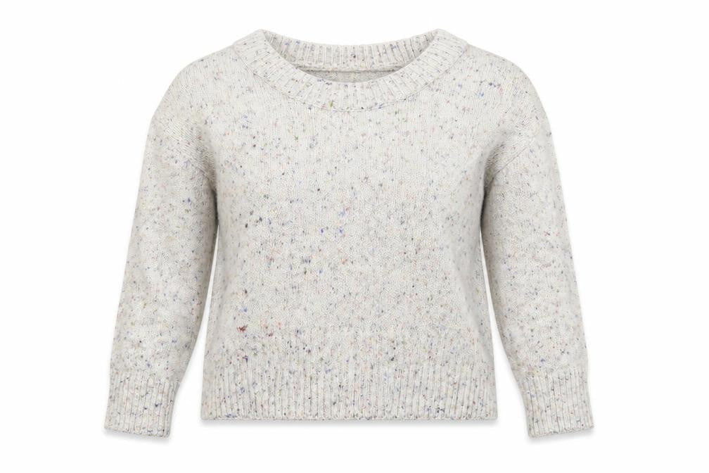 Next Womens Grey  Knit Pullover Jumper Size 6  - Oversized