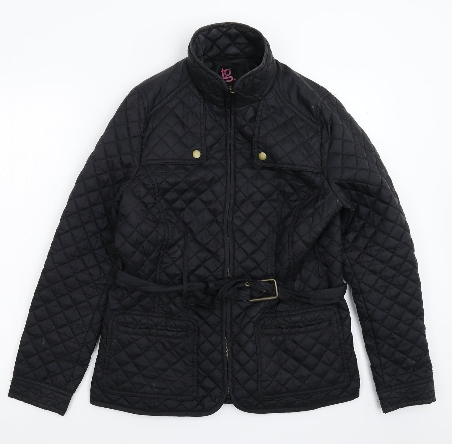 TG Womens Black   Jacket  Size 12