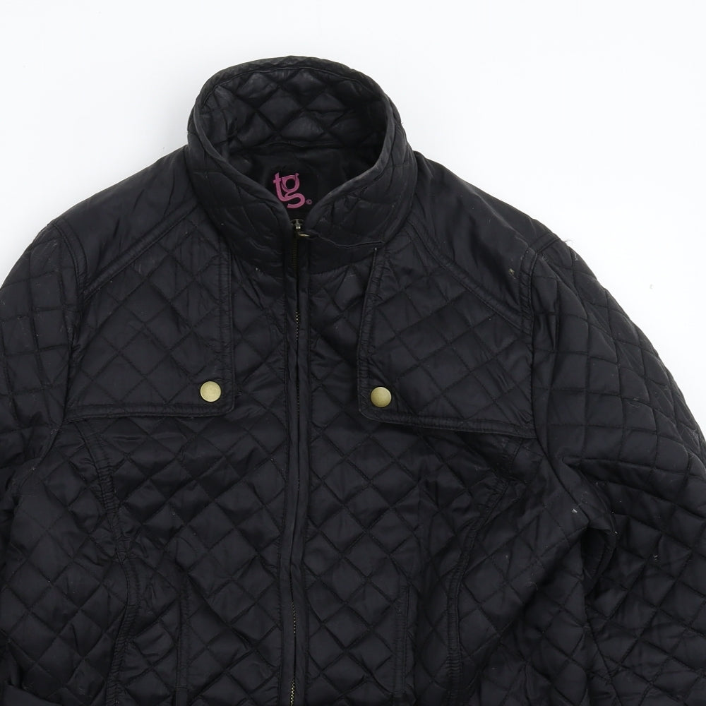 TG Womens Black   Jacket  Size 12