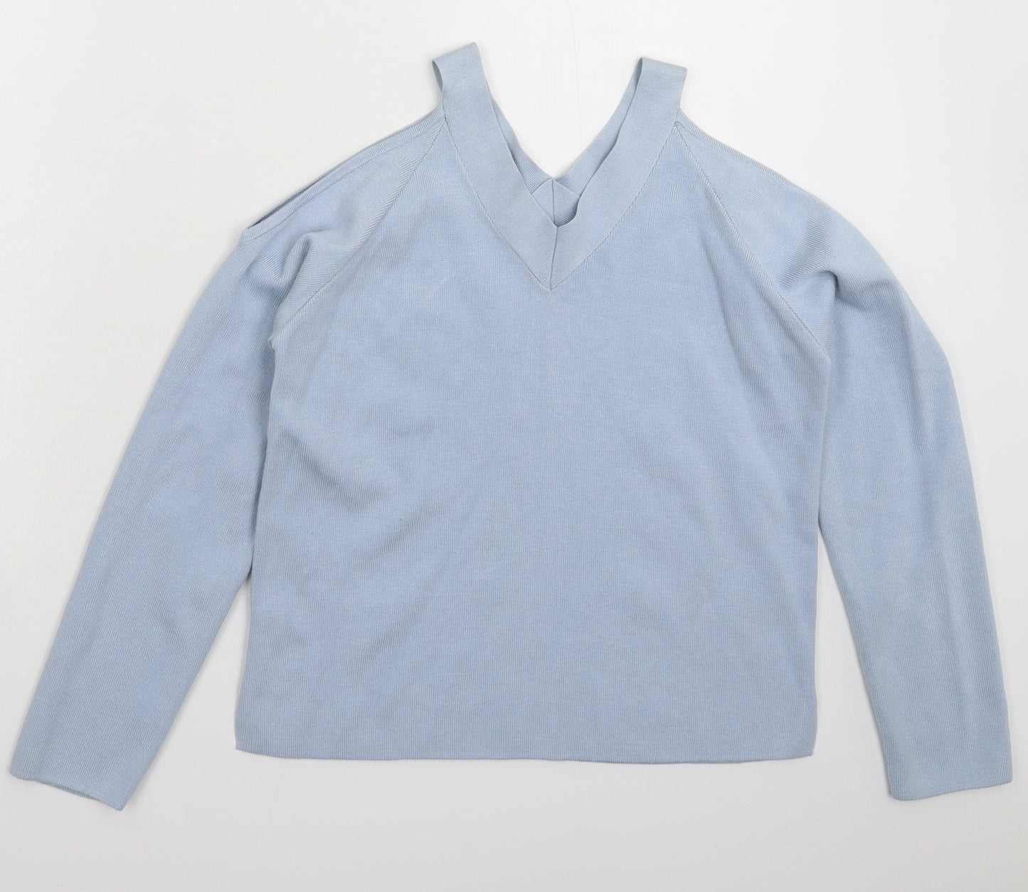 New Look Girls Blue  Knit Pullover Jumper Size 12-13 Years