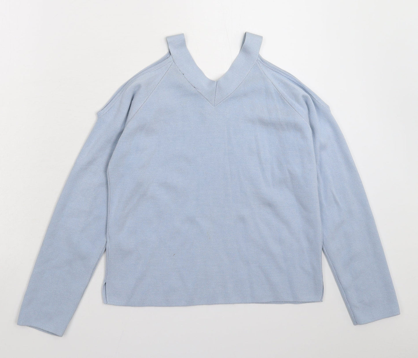 New Look Girls Blue  Knit Pullover Jumper Size 12-13 Years